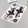 Decorative stickers Room Decor "Ballerina" 33x60 cm