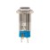 Anti-Vandal button Ø12 12V (LED) B/Fix (4C) OFF- (ON) red (A-12-C2) rexant