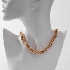 The necklace 