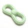 Dog toy "Infinity", TPR, Massage, 19 cm, green