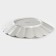 Porcelain dining plate Magistro "Chamomile", D = 24 cm, white color