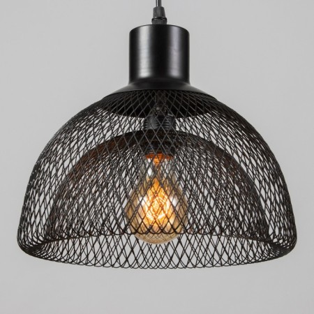 Bayerlux lamp "Weaving" 1x40W E27 Black 25x25x120 cm.-2