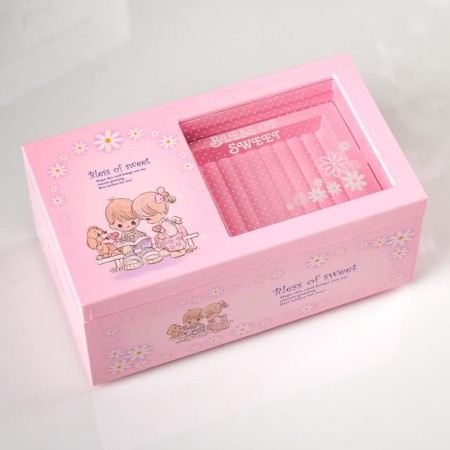 Musical box "Children's secrets" Mechanical 17x9.5x7.8 cm-3