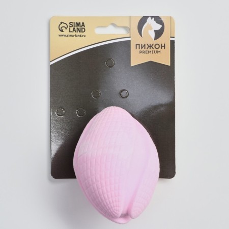The toy floating "lily" Pizhon Premium, foamed TPR, 10 x 7.2 cm, pink-3