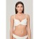 Women's bracket PEONY, size 80D, Milk color
