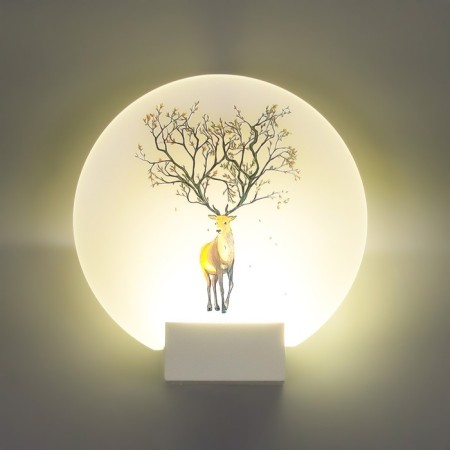 Bra "deer" LED 6W 4000k white 24x6x24 cm-2