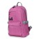 Youth backpack, synthetic fabric, 285x440x135 cm, roses/black
