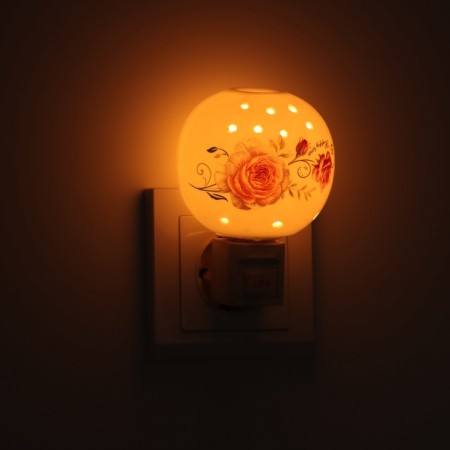Lamp "Rosochka" 1x7W E11 white 6x8x10cm-6
