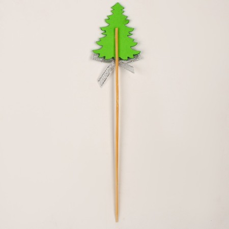 Topper "Christmas tree", in the set 2 pcs., Mix colors-5