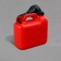 Kanistr Fuel and Manic Ground, 10 l, with a funnel, red