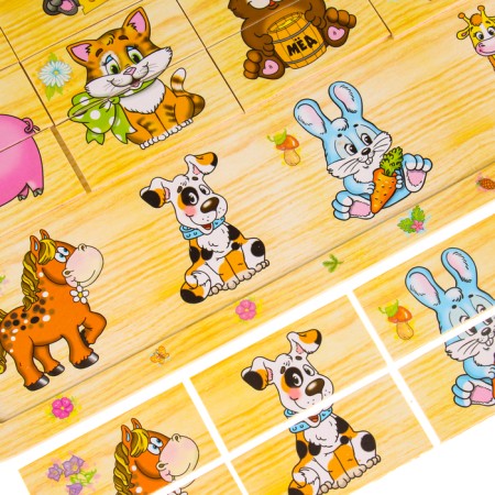 Puzzle Cattle Pictures "Learn animals"-4