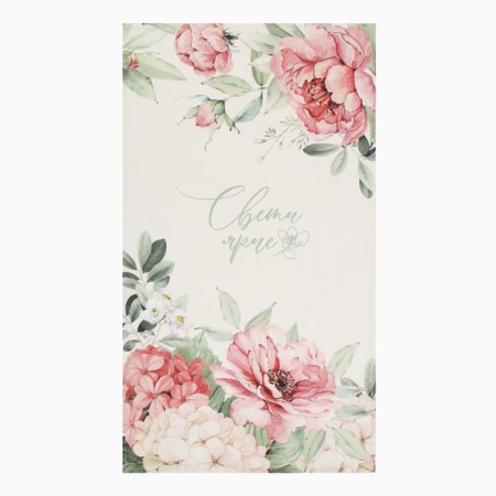 Ethel towel Tenderness 40x73 cm, 100% HL, sarzha 190 g/m2-1