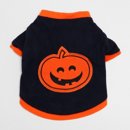 Sweep for animals "Pumpkin", size XS, blue (DS 20, Osh 18, OG 30 cm)-6