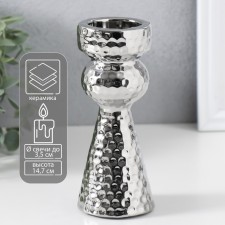 Ceramics candlestick per 1 candle 