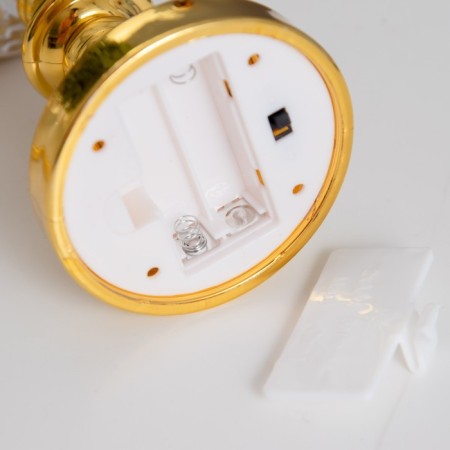 Nightingale Nightingale LED 3W 4000k from batteries 2haa gold 21x6x17cm-5
