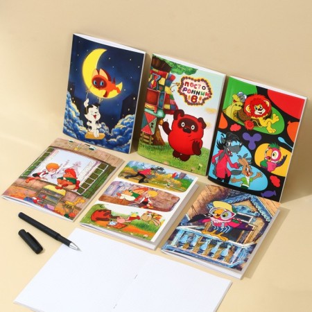 Diary A5, 40 sheets, software, on a clip, Soyuzmultfilm, Parrot Kesha-9