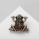 Brooch "Frog" color mix