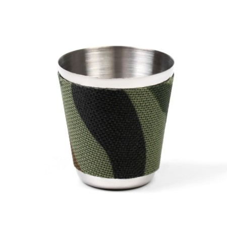 Gift set 5 in 1 "khaki": a flask 270 ml, a pen, keychain, 2 piles-3
