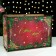 Self -Assembly box "Red New Year", large, 28 x 19.5 x 11 cm