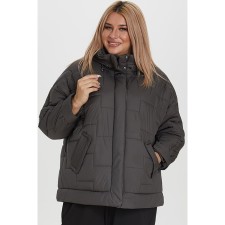 Women's jacket, size 70, dark green color