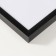 Photo frame plastic LIDA 20x20 cm black
