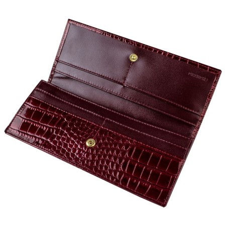 Wallet, cherry crocodile-1