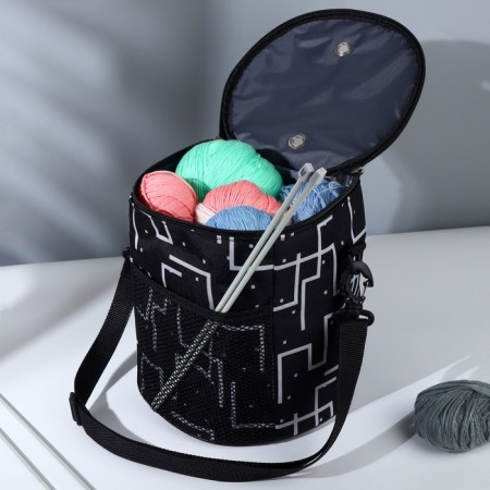 Folloer Bag "Geometry", 2 gross, d = 21 × 23 cm, color colorful color-1