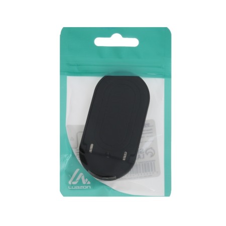 Luazon phone stand, folding, oval, adjustable height, black-8