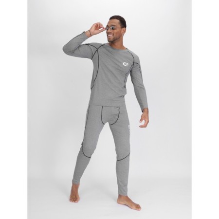 Thermal underwear is male, size 52-54, the color is light gray-12