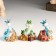Souvenir Polystone "Dragon with Golden Mountains" MIX 4.7x3.3x6 cm