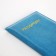 Cover for passport, blue color