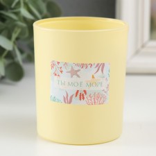 Bank for candles glass 