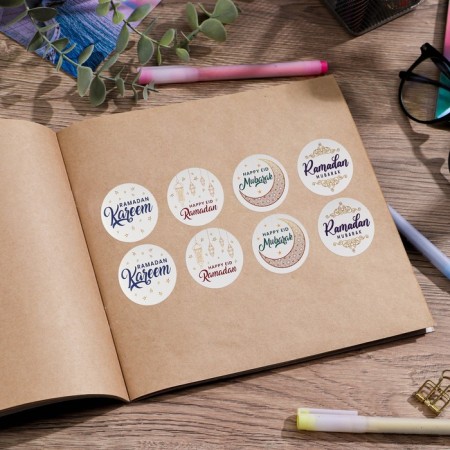 Stickers for business and gifts "Ramadan", 40 pcs, 4 x 4 cm-1