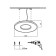 Lamp Altair LED 52W 3000-6500K D590 IP20, with PDU