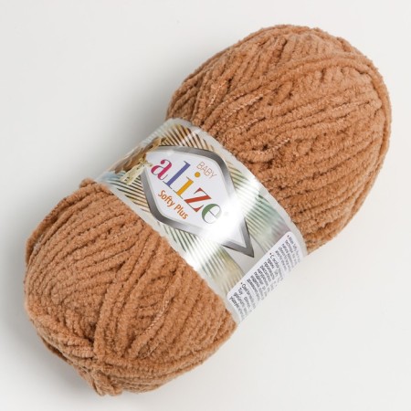Yarn "Softy Plus" 100% micropoliester 120m/100g (199 beige)-1