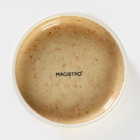 Serving porcelain magistro stone, d = 11 cm-3