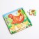 Puzzle "Chicken with chickens", 9 parts