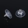 Silicone plugs with a metal sleeve (set of 5000 pcs.), D = 10 mm, silver color