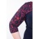 Women's dress, size 54, blue, red color