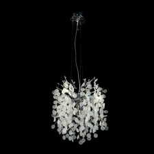 Crystal chandelier Gerhort G31323/6GD+CL+WT, 6x5W, G9, 34x46x46 cm, Golden color