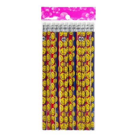 Chernographic pencil with the eraser "Smiles", hardness of NV-3