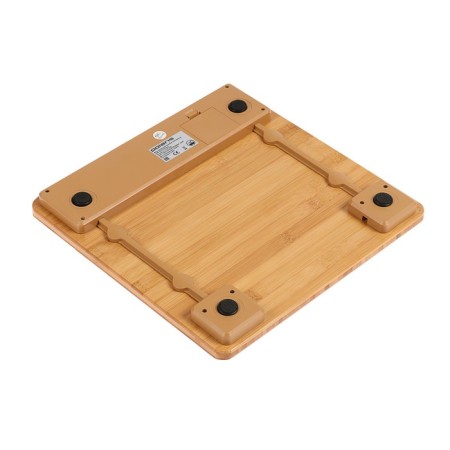 Floor Libra Polaris PWS 1847D, electronic, up to 180 kg, Bamboo-3