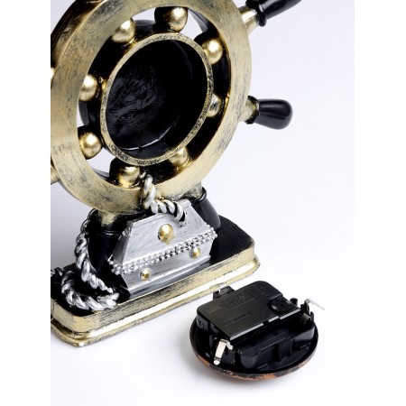 Tables interior hours, “helm”, on batteries, 16 × 6.5 × 27 cm, D-8 cm-3