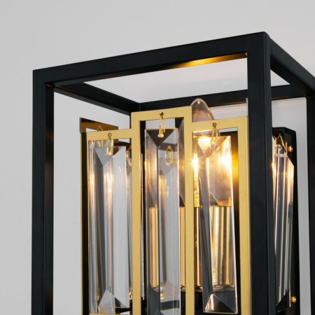 Wall lamp Bogate’s Cella 377/1, E14, 1x60W, 150x120x190 mm, gold, black color.-1