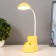 Table lamp "Boat Cat" LED 3 modes 3W USB Organizer yellow 8x11x31 cm Risalux