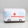 Apartment "ambulance", white color, 18x10 cm