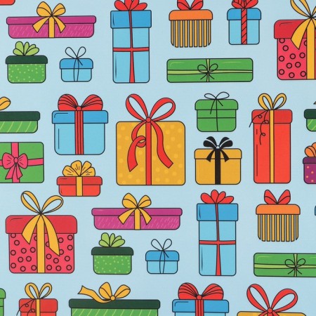 Paper Packe Gloss "Gifts", 70 x 100 cm-1