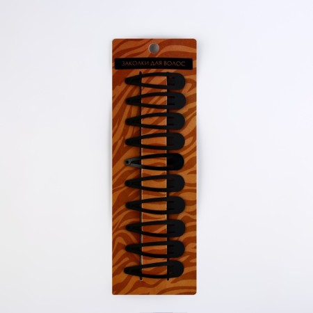 Set of hairpins "Stylish", 10 pcs., 5 x 1 cm-1