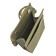 Women's bag B2812-02140, green color, genuine leather, 13x6x22 cm
