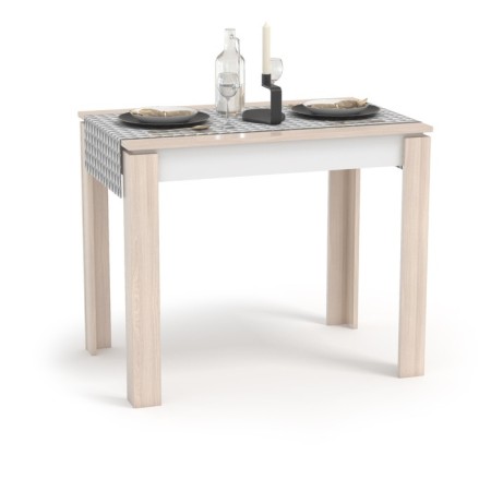 Dining table optim, shimo light/white-1